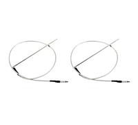SUPVOX 2pcs Wide Acoustic Guitar Piezo Pickup Stick for Classical Guitars High Sensitivity Saddle Transducer and Easy to Use Sound Reproduction Silver