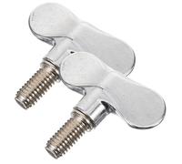 SUPVOX 2pcs Wing Screw Drum Cymbal Quick Release Nut Durable Percussion Instrument Parts for Enhanced Stability and Comfort