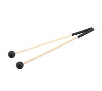SUPVOX 2pcs Wooden Handle Drumsticks with Round Ball Mallets for Tongue Drum Xylophone Percussion Kit Sturdy Construction Enhanced Playability