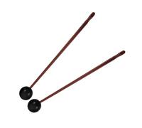 SUPVOX 2pcs Wooden Tongue Drumstick Soft Rubber Head for Percussion Instrument for Boys and Girls Mallet Drum and Glockenspiel Practice