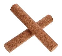 SUPVOX 2pcs Wooden Wine Bottle Cork Stoppers DIY Soft Cork Plugs Diameter 50mm Length 30cm for Wine Bottle Sealing and Crafting