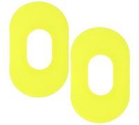 SUPVOX 2Pcs Yellow Silicone Scuba Regulator Mouthpiece with Non-Bite Lip Guard, Protective Diving Accessory for Cold Water Snorkeling and Comfortable Underwater Use