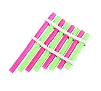 SUPVOX 2set Diy Homemade Panpipe Student Science Experiment Toy Educational Musical Instrument Pan Flute for Boys and Girls Learning