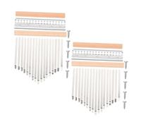 SUPVOX 2set Thumb Piano Craft Kit Complete Keys Small Hand Piano Accessories for Adults Boys and Girls Diy Musical Instruments