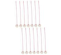 SUPVOX 2sets 27mm Guitar Piezo Pickup Transducer Disc Diaphragm Disc Acoustic Pickup Guitar Accessory 12pcs*2