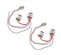 SUPVOX 2sets Bass Wiring Harness Electric Guitar Wire Pickup Harness for Bass Guitar Upgrades Repairs Musicians Use