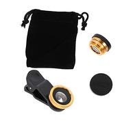 SUPVOX 2sets Phone Camera Lens Kit Multipurpose Fish Eye Marco Wide Angle Camera Lens for Selfie Photography Outdoor Travel