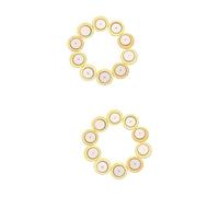 SUPVOX 2sets Piezo Disc Elements 15mm 0.6x0.6in for Acoustic Instruments Pickup Diaphragm Disc 10pcs*2