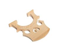 SUPVOX 3/4 Cello Bridge Maple Wood Wood Colour Beautiful Grain for Darker Tone Improves Instrument Sound Suitable for Student Practice Adjustable Parts