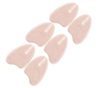 SUPVOX 3 Pairs Adhesive Toe Cushions Non-Slip Half Insoles for Sandals Comfortable Shoe Toe Inserts Forefoot for Foot Relief and Sandals Protection