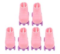 SUPVOX 3 Pairs Dollhouse Roller Skates - Mini Ice Skates - Doll Decorative Accessories - Fashion Doll Shoes - Miniature Toys