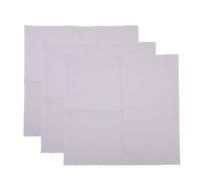 SUPVOX 3 Pcs Musical Instrument Wiping Cloth Microfiber Fiber Scratch-resistant Easy to Store Light Grey 20 * 20cm Suitable for Bags Or Backpacks