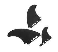 SUPVOX 3 Pcs Paddle Board Fins Replacement for Sup Kayak Surfboard Detachable Center Side Stabilizers for Improved Tracking and Easy Installation