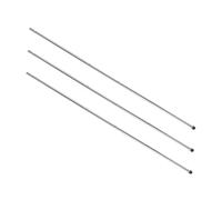 SUPVOX 3 Sets Foosball Table Rod Replacement Poles with Slip Caps Iron Soccer Rods for Desktop Foosball Machines for Parties Schools and Community Events