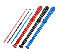 SUPVOX 3 Sets Professional Clarinet with Precision Soft Tone Abs Material Wind Instrument for Beginner Practice Includes Cleaning Rod and Velvet Bag Suitable for Learning Music