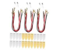 SUPVOX 3 Sets Stem Fruit Battery Science Kit Educational DIY Potato Electricity Experiment Materials for School Students Hands Physics Lab Experiments for Learning Tool