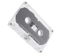 SUPVOX 30-Minute Blank Cassette Tape with Plastic Protective Case, Ideal for DIY Retro Party and Music Performance Recording
