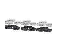 SUPVOX 30 pcs Music Festival Silicone Wristbands with Syllable Notes Design Comfortable Decorative Bracelets for Concerts and Events Set