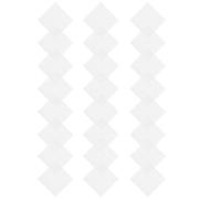 SUPVOX 30 Pcs White Plastic Canvas Sheets for Embroidery and Cross Stitch Smooth Surface and Easy to Cut Features, for Weaving in Ends and DIY Craft Projects