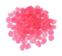 SUPVOX 300pcs Glow Dark Rocks Luminous Pebbles for Garden Pathways Aquariums and Outdoor Decor Resin Stones for Enchanting Nighttime Ambiance