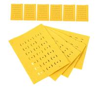 SUPVOX 300pcs Yellow Pet Memorial Worship Paper Traditional Chinese Ritual Offering for Pet Funeral Burial Ancestor Tribute Supplies Lightweight Portable for Easy