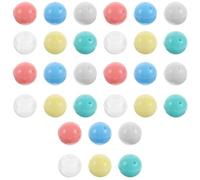 SUPVOX 30pcs 25mm Mini Plastic Capsule Balls for DIY Crafts, Fillable Round Surprise Prize Containers, Reusable Party Favor Capsules for Christmas and Birthday Events