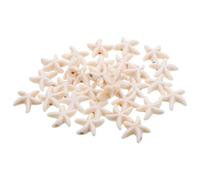 SUPVOX 30pcs Beads for Jewelry Making Keychain Charms Stylish Beige Synthetic Simulated Turquoise Material Good for Jewelry Projects Easy to Create Unique Bracelets and Necklaces for DIY
