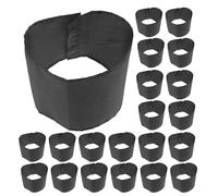 SUPVOX 30Pcs Black Mourning Arm Bands for Funerals Memorial Ceremony - Elastic Funeral Armbands for Spiritual Remembrance and Tribute, Suitable for Death Ceremony and Mourning Events