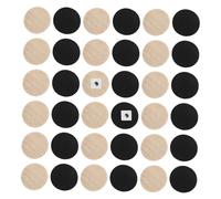 SUPVOX 30pcs Chess and Checkers Pieces Smooth Game Accessories for Board Games Replacement Counters Suitable for Adults
