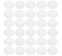 SUPVOX 30Pcs DIY Simulation Eggs for Blank Eggs for Easter Craft Painting Safe and Decoration Ornaments for Creative Activities and Party Favors