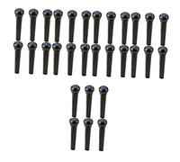 SUPVOX 30pcs Guitar Plastic Bridge Pins Pegs Fork Guitar Bridge Pegs Replacement Accessories for String