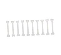 SUPVOX 30Pcs Halloween Plastic Bones Decorations Realistic Human Skeleton Props for Haunted Houses Parties and Carnival Events White Bone Supplies for Creative Halloween