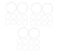 SUPVOX 30pcs Hamster Tunnel Connector Replacement Tube for Hamster Cage Connectors for Fun Exercise Exploration Compatible Various Cage Styles