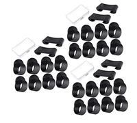 SUPVOX 30pcs Instrument Mallet Bracket Drum Mallet Bracket Steel Tongue Drum Accessory Kit Storage Box Finger Picks