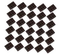 SUPVOX 30pcs Miniature Simulated Chocolates DIY Food Model Props for Dollhouse Mini Food Decor Photo Display with Realistic Polished Surface and Color