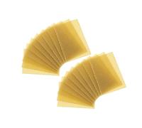 SUPVOX 30pcs Natural Beeswax Honeycomb Sheets Beekeeping Wax Foundation for Hive Frames Fit Bulk Supply for DIY Candle Making and Honey Production