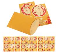 SUPVOX 30pcs Paper Red Envelopes Year of Dragon Red Luck Money Bags with Delicate Printed Patterns for New Year Use Practical and Beautiful Bringing Blessings Assorted Style Assorted