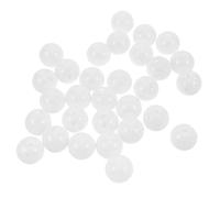 SUPVOX 30pcs Plastic Balls for Baby Toys and Animal Puppet Accessories, Easy to Grasp PVC Craft Bells for Creative Projects and Repair