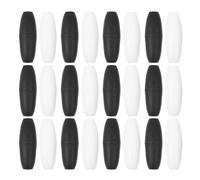 SUPVOX 30pcs Plastic Breakaway Safety Clasps Necklace Connectors Black White DIY Jewelry Accessories for Handmade Bracelets and Necklaces