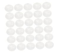 SUPVOX 30Pcs Plastic DIY Eggs for Easter Crafts and Decorations Lightweight Artificial Egg Models for Hand Painting and Home Display for Art Activities and Festive Decor