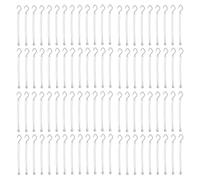 SUPVOX 30pcs Plastic Plant Load Hooks for Hanging Planter Baskets Chlorophytum Pot Hangers for Indoor Hanging Baskets Garden Use Balcony and Window Sill Decoration