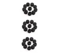 SUPVOX 30pcs Professional Mic Windscreen Cover Small Windscreen for Lavalier Lapel Microphone Barracuda Mic