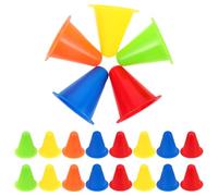 SUPVOX 30pcs Roller Skating Agility Training Cones: 8cm Sports Marker Cups For Soccer Practice Football Drills Obstacle Course Skating