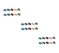 SUPVOX 30pcs Shiny Rhinestone Bowknot Pet Headdress Hair Adorable Dog Hair Accessories for Parties Birthdays and Daily Wear Random Colors