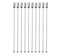SUPVOX 30pcs Stainless Steel Pins Long Brooch Safety Pins for Hat Scarf Jewelry Making Craft DIY Jewelry