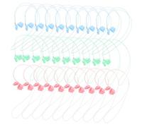 SUPVOX 30pcs Teeth Box Plastic Tooth Holders for Boy Girl Cute Storage Box Collection for Lost Keepsake for Home Classroom
