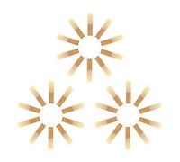 SUPVOX 30Pcs Traditional B-Flat Soprano Saxophone Reeds Strength 2.5 Wood Sax Reeds Pack for Beginner and Jazz Classical Musicians Musical Instrument Accessories