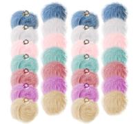 SUPVOX 30pcs Woolen Yarn Pendant Charms Assorted Colour DIY Accessories for Earrings Making Handmade Jewellery Versatile Craft Supplies for DIY Projects