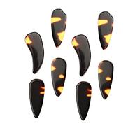 SUPVOX 32pcs Practical Finger Picks Ergonomic Design Compact Lightweight Nail Protectors for Beginners Sound Clarity Volume for Musical Instrument Use