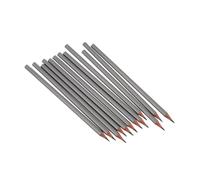 SUPVOX 36pcs Silver Non-wooden Pencils, Eco-friendly Break-resistant Drawing and Sketching Pencils for Students, School Art Supplies Set